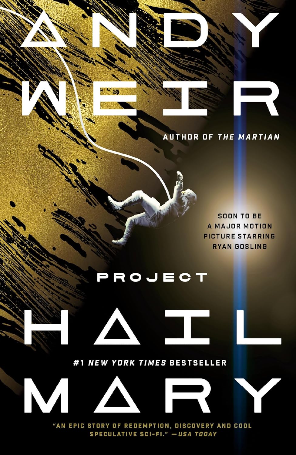 Cover image for Andy Weir's _Project Hail Mary_